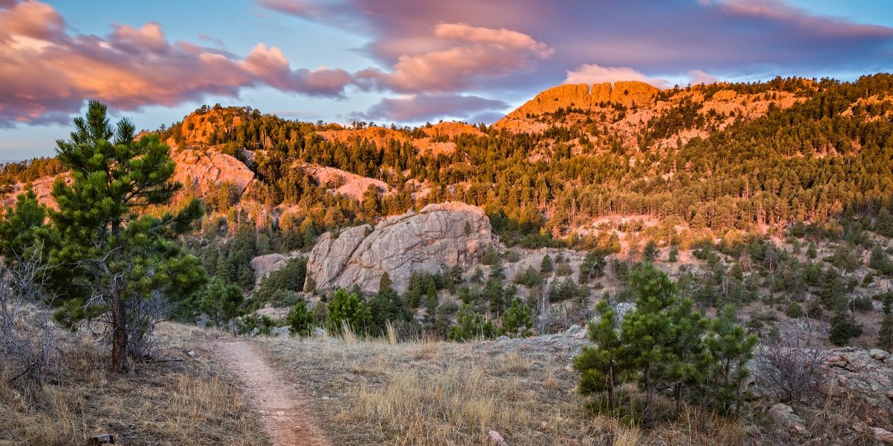 View of Horsetooth Rock